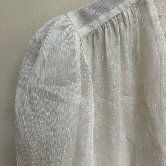 L’Agance Kimberly Puff Sleeve Shirt - Picture 6 of 9